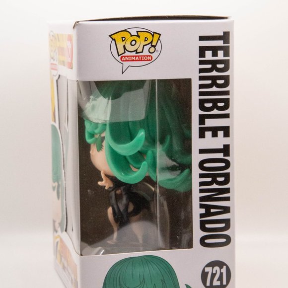 Funko Pop Animation One Punch Man Terrible Tornado #721 (GUC) - Picture 5 of 9